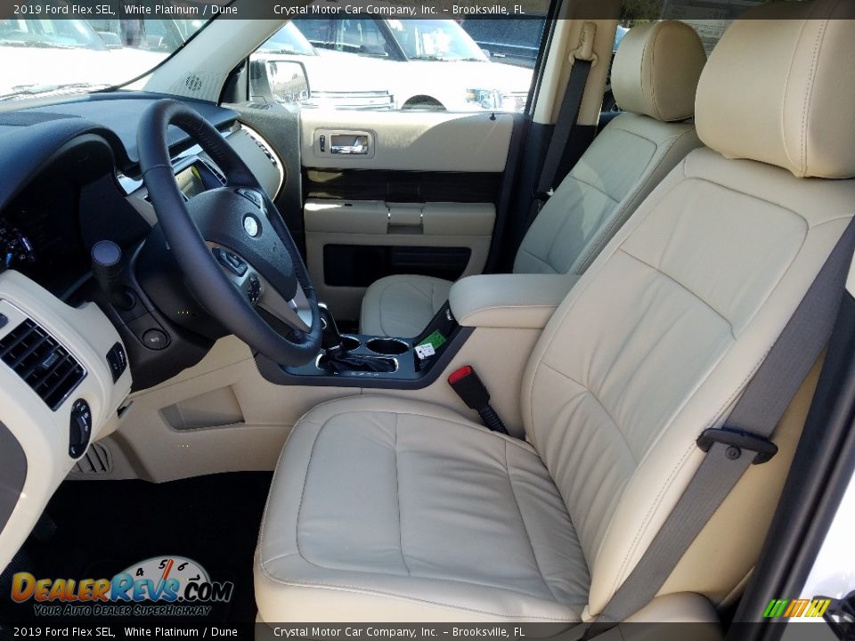 Front Seat of 2019 Ford Flex SEL Photo #9
