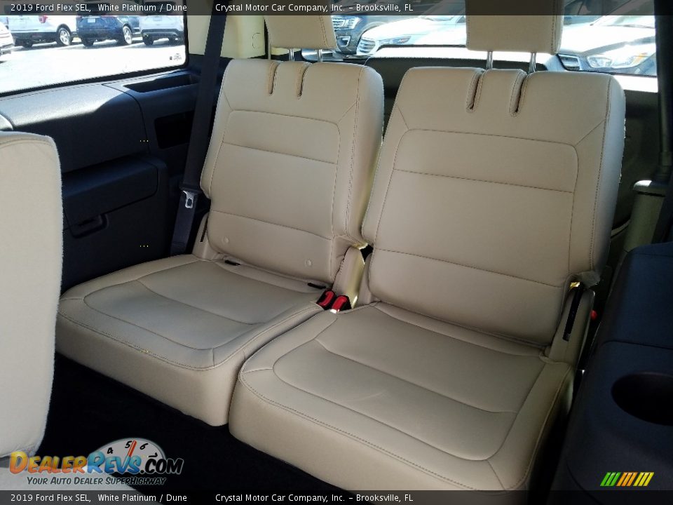 Rear Seat of 2019 Ford Flex SEL Photo #11