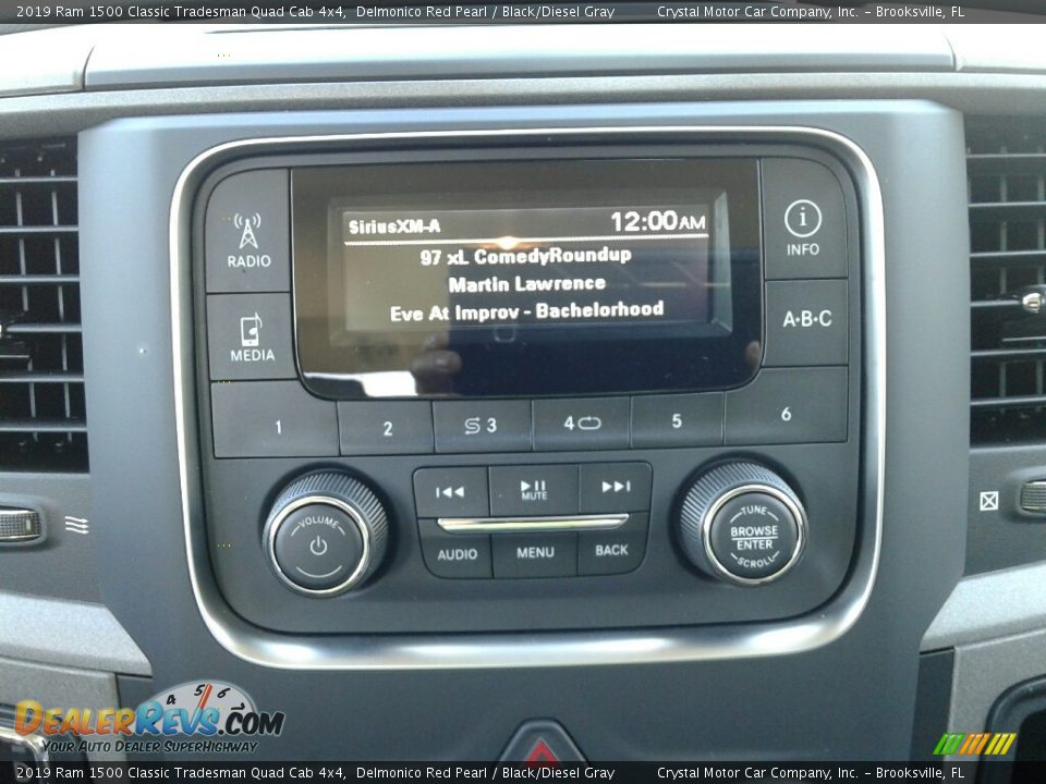 2019 Ram 1500 Classic Tradesman Quad Cab 4x4 Delmonico Red Pearl / Black/Diesel Gray Photo #15