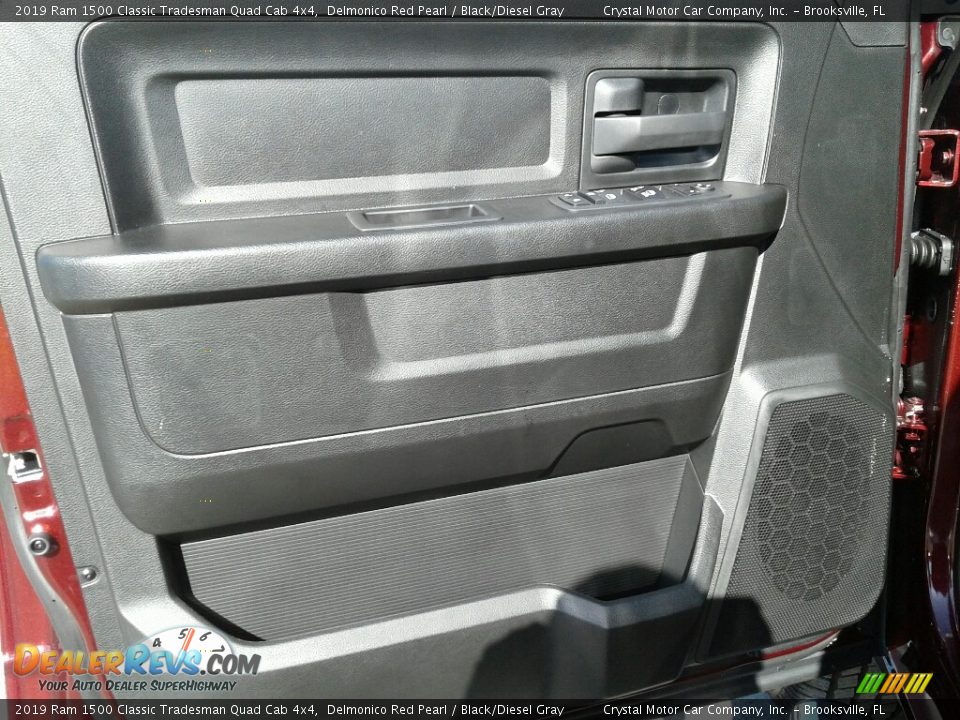 2019 Ram 1500 Classic Tradesman Quad Cab 4x4 Delmonico Red Pearl / Black/Diesel Gray Photo #17