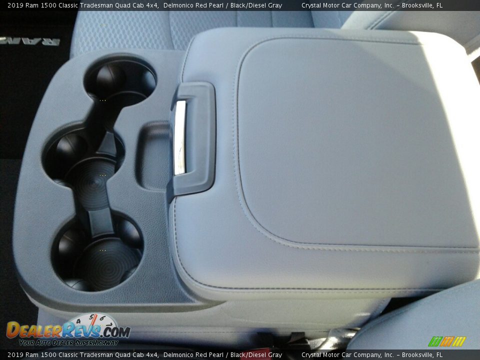 2019 Ram 1500 Classic Tradesman Quad Cab 4x4 Delmonico Red Pearl / Black/Diesel Gray Photo #18