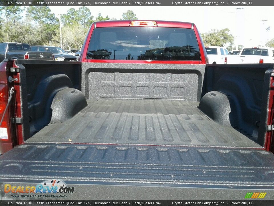 2019 Ram 1500 Classic Tradesman Quad Cab 4x4 Delmonico Red Pearl / Black/Diesel Gray Photo #19