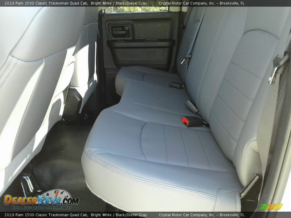 2019 Ram 1500 Classic Tradesman Quad Cab Bright White / Black/Diesel Gray Photo #10
