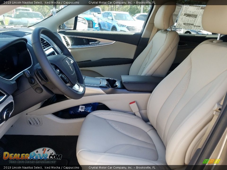 Cappuccino Interior - 2019 Lincoln Nautilus Select Photo #9