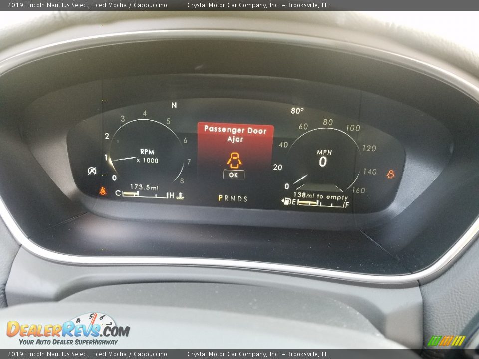 2019 Lincoln Nautilus Select Gauges Photo #14