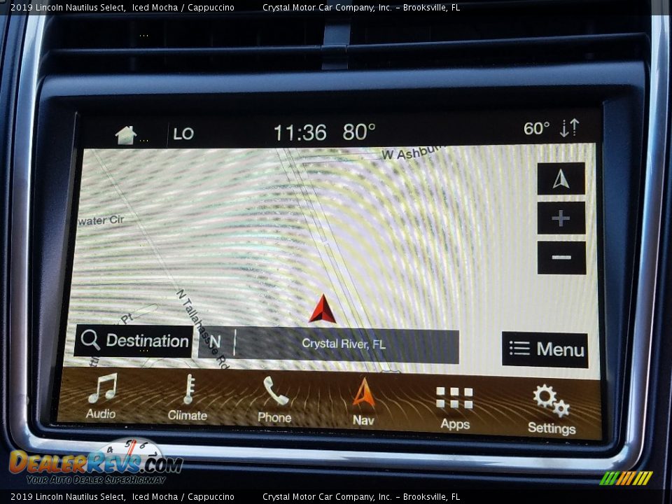 Navigation of 2019 Lincoln Nautilus Select Photo #15