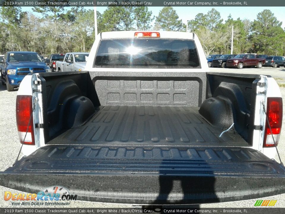 2019 Ram 1500 Classic Tradesman Quad Cab 4x4 Bright White / Black/Diesel Gray Photo #19