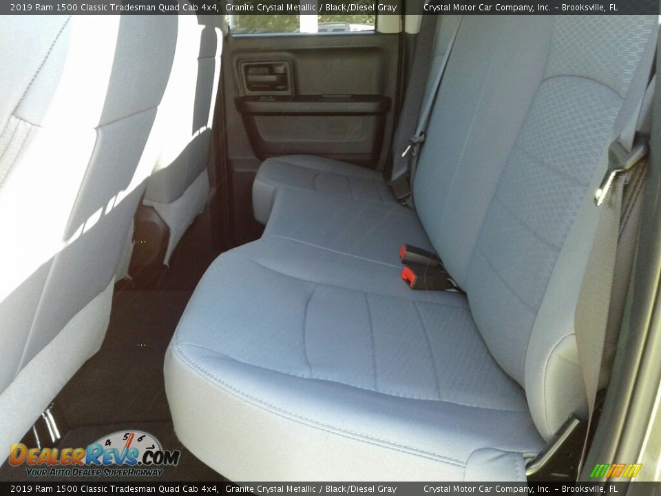 2019 Ram 1500 Classic Tradesman Quad Cab 4x4 Granite Crystal Metallic / Black/Diesel Gray Photo #10