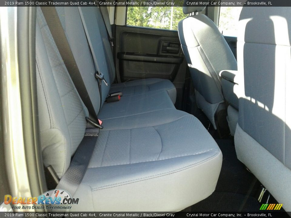 2019 Ram 1500 Classic Tradesman Quad Cab 4x4 Granite Crystal Metallic / Black/Diesel Gray Photo #11