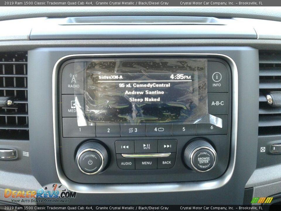 2019 Ram 1500 Classic Tradesman Quad Cab 4x4 Granite Crystal Metallic / Black/Diesel Gray Photo #15