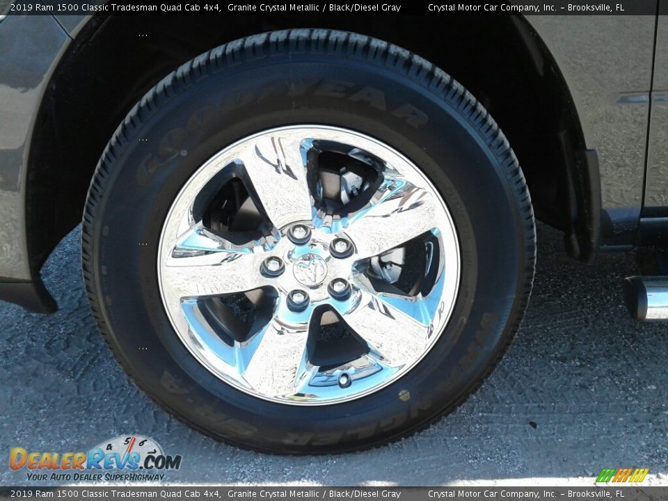 2019 Ram 1500 Classic Tradesman Quad Cab 4x4 Granite Crystal Metallic / Black/Diesel Gray Photo #20