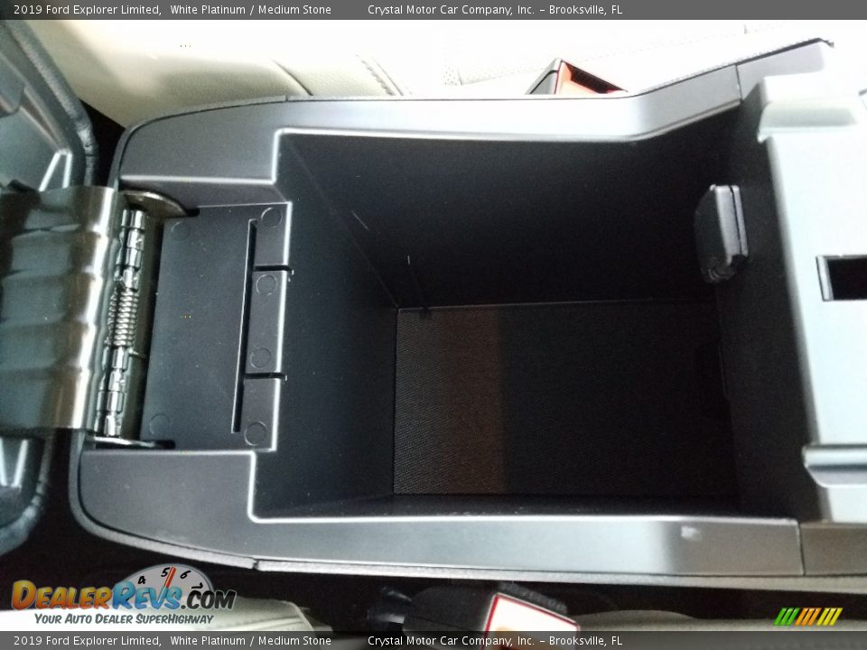 2019 Ford Explorer Limited White Platinum / Medium Stone Photo #18