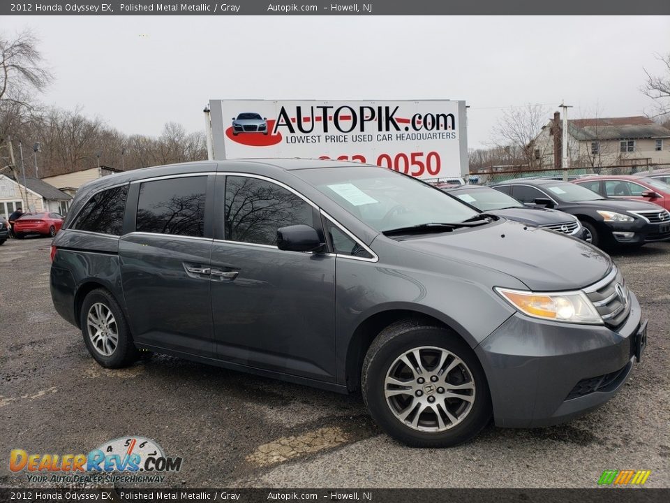 2012 Honda Odyssey EX Polished Metal Metallic / Gray Photo #1