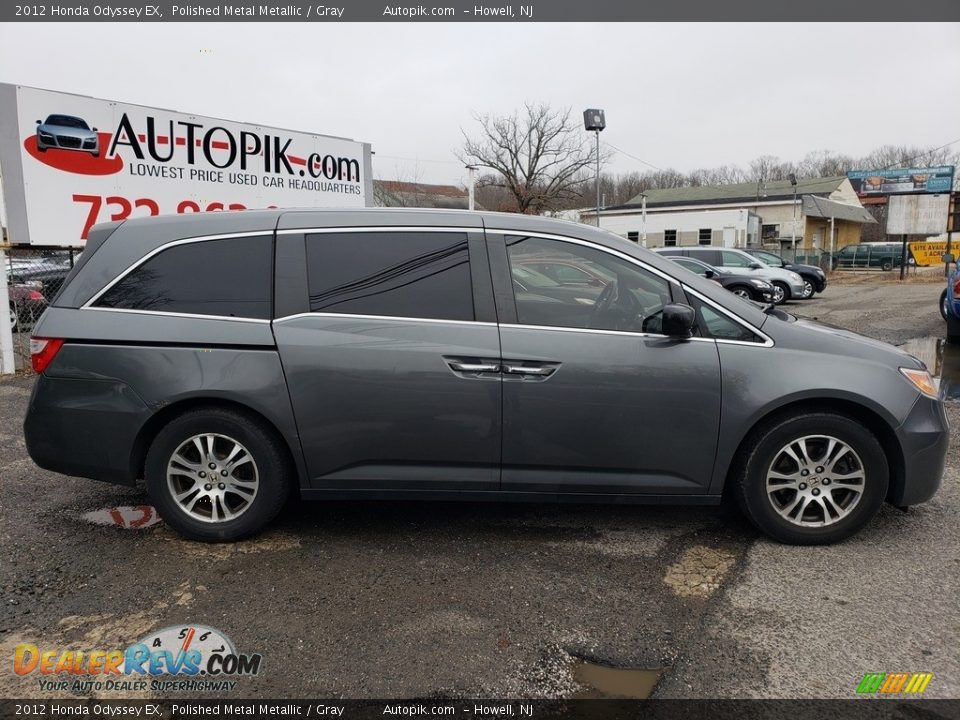 2012 Honda Odyssey EX Polished Metal Metallic / Gray Photo #2
