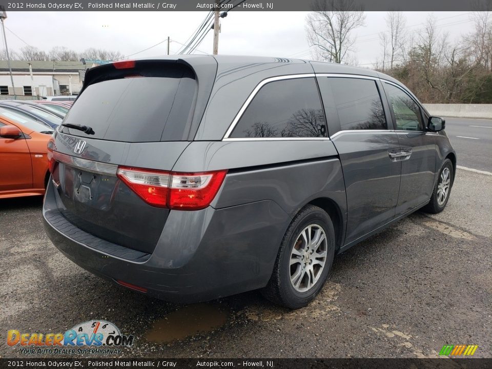 2012 Honda Odyssey EX Polished Metal Metallic / Gray Photo #3