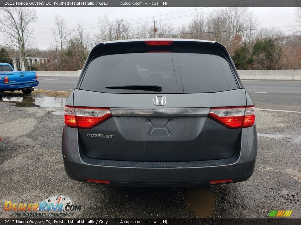 2012 Honda Odyssey EX Polished Metal Metallic / Gray Photo #4