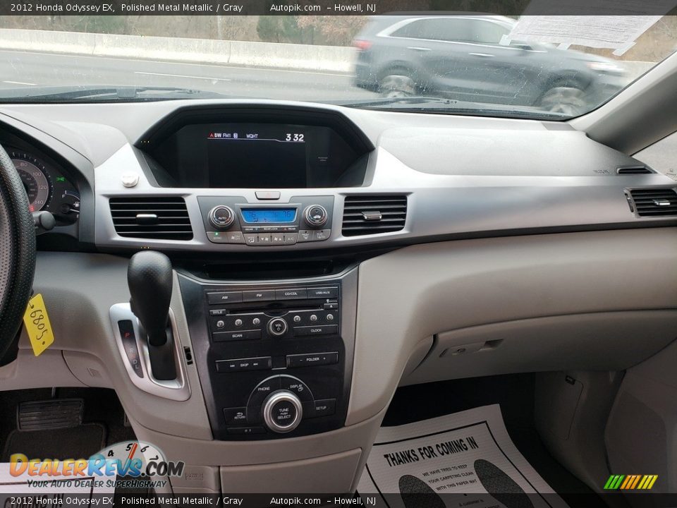 2012 Honda Odyssey EX Polished Metal Metallic / Gray Photo #10