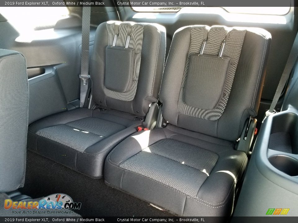 2019 Ford Explorer XLT Oxford White / Medium Black Photo #11