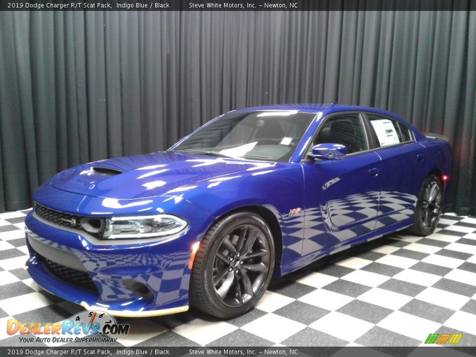 2019 Dodge Charger R/T Scat Pack Indigo Blue / Black Photo #2
