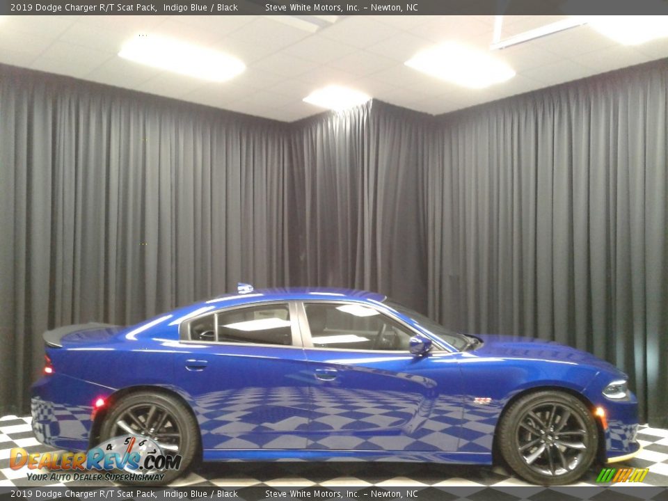2019 Dodge Charger R/T Scat Pack Indigo Blue / Black Photo #5