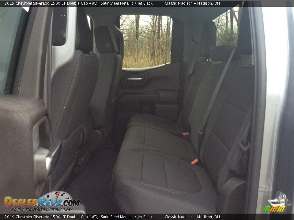 2019 Chevrolet Silverado 1500 LT Double Cab 4WD Satin Steel Metallic / Jet Black Photo #21