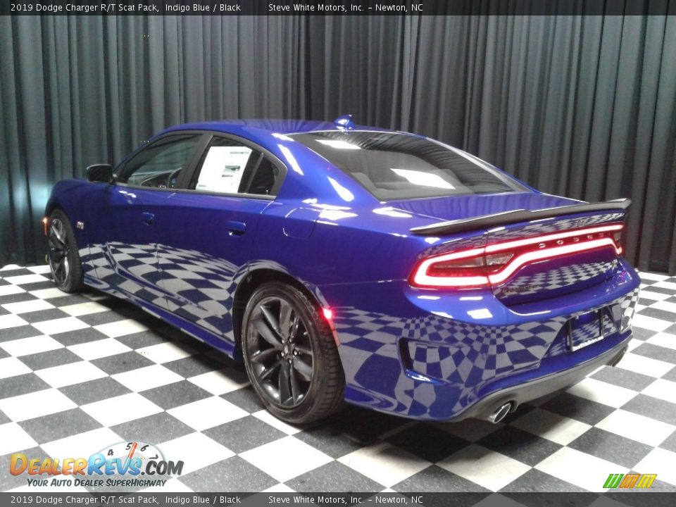2019 Dodge Charger R/T Scat Pack Indigo Blue / Black Photo #8