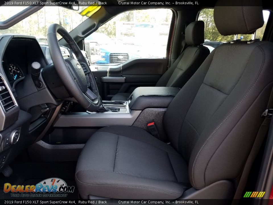 2019 Ford F150 XLT Sport SuperCrew 4x4 Ruby Red / Black Photo #9