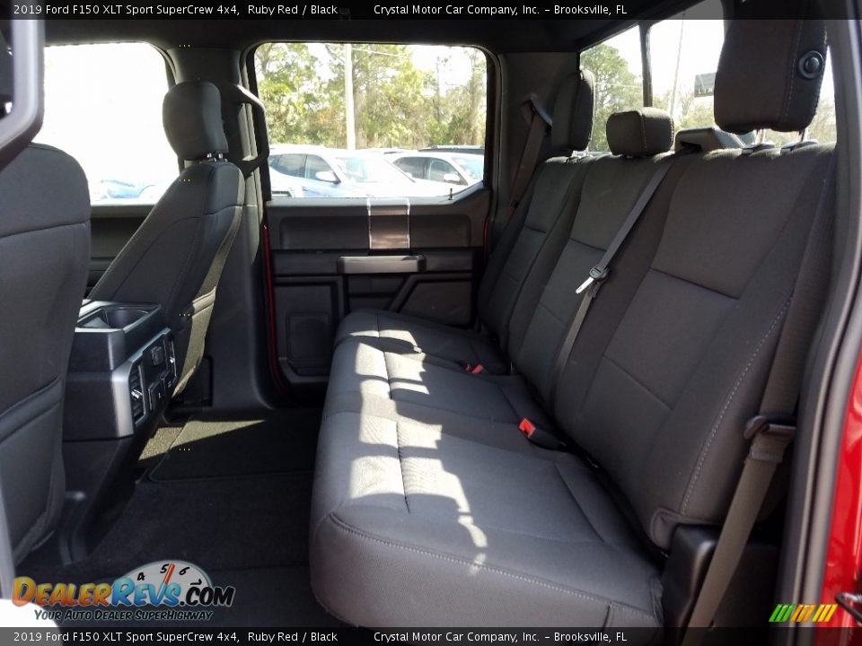 2019 Ford F150 XLT Sport SuperCrew 4x4 Ruby Red / Black Photo #10