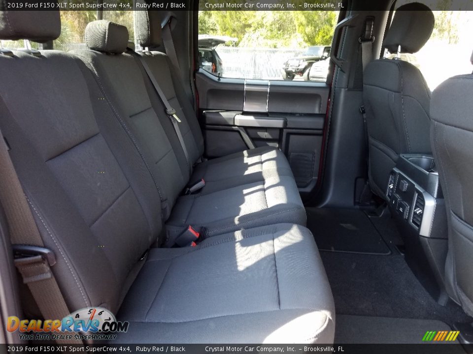 2019 Ford F150 XLT Sport SuperCrew 4x4 Ruby Red / Black Photo #11