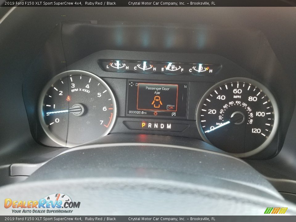 2019 Ford F150 XLT Sport SuperCrew 4x4 Ruby Red / Black Photo #14