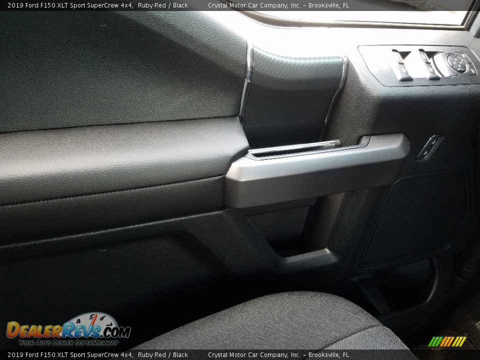 2019 Ford F150 XLT Sport SuperCrew 4x4 Ruby Red / Black Photo #17