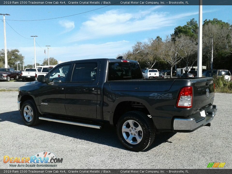 2019 Ram 1500 Tradesman Crew Cab 4x4 Granite Crystal Metallic / Black Photo #3