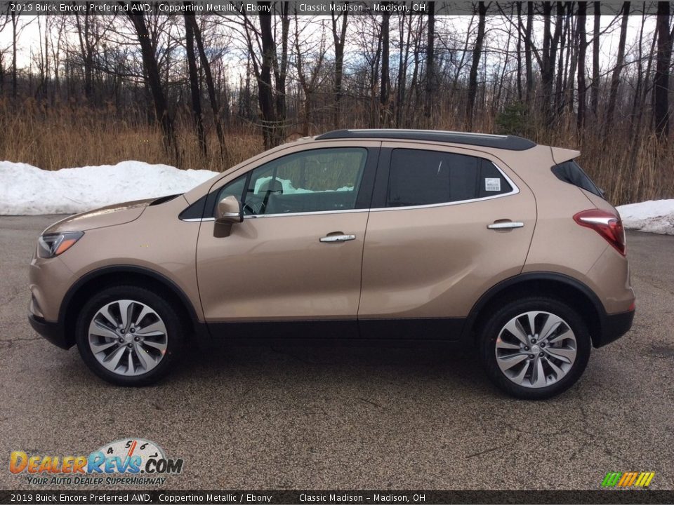 2019 Buick Encore Preferred AWD Coppertino Metallic / Ebony Photo #3