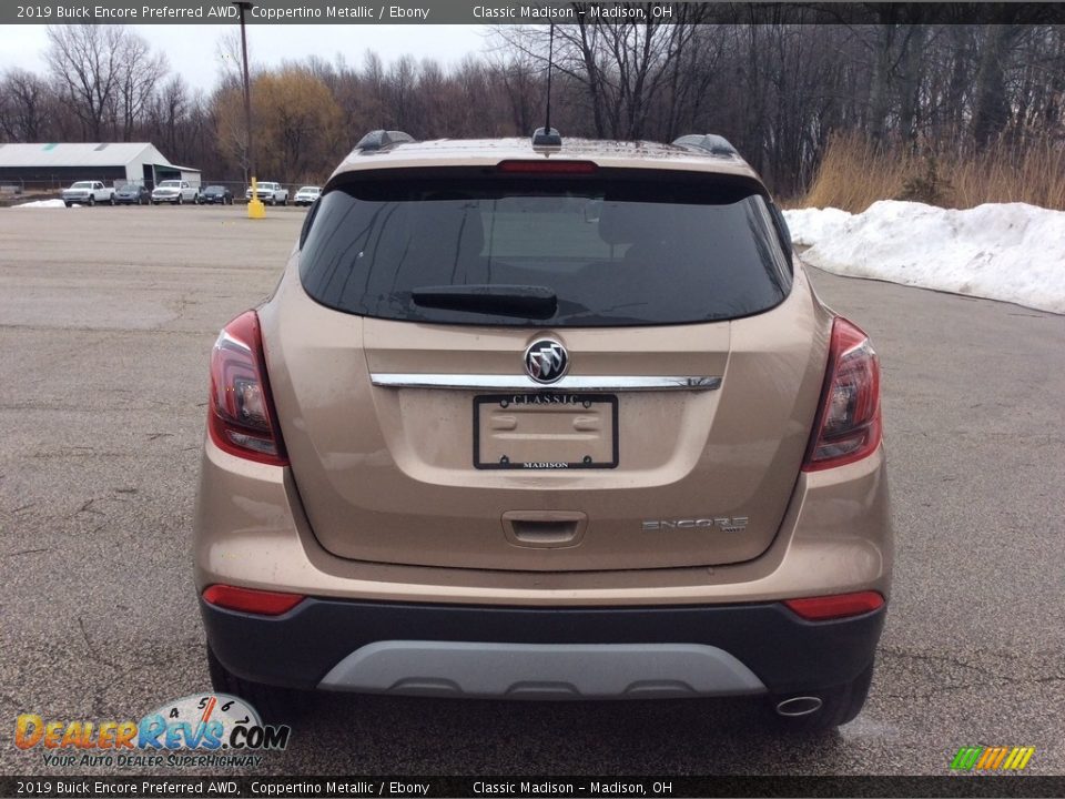 2019 Buick Encore Preferred AWD Coppertino Metallic / Ebony Photo #5