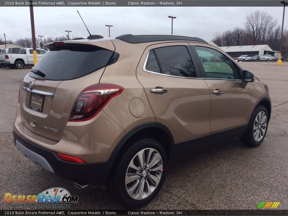 2019 Buick Encore Preferred AWD Coppertino Metallic / Ebony Photo #6