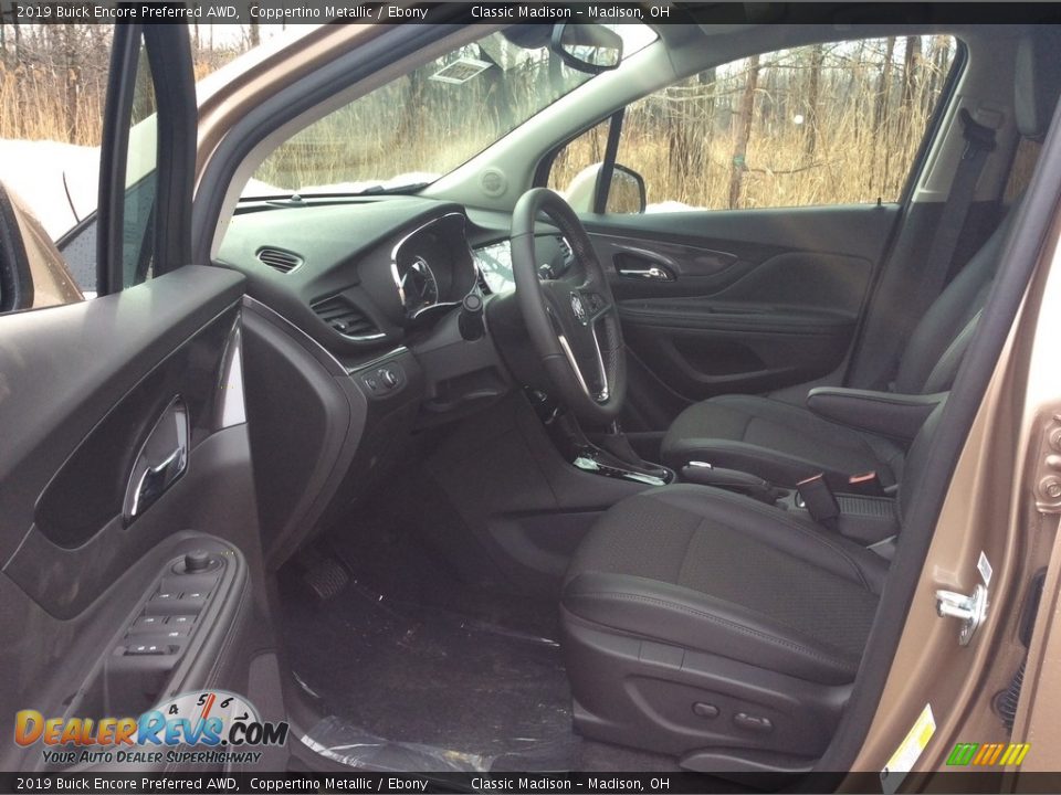 2019 Buick Encore Preferred AWD Coppertino Metallic / Ebony Photo #9