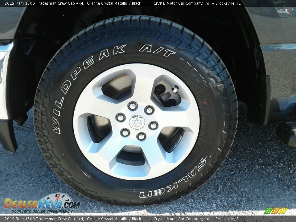 2019 Ram 1500 Tradesman Crew Cab 4x4 Granite Crystal Metallic / Black Photo #20
