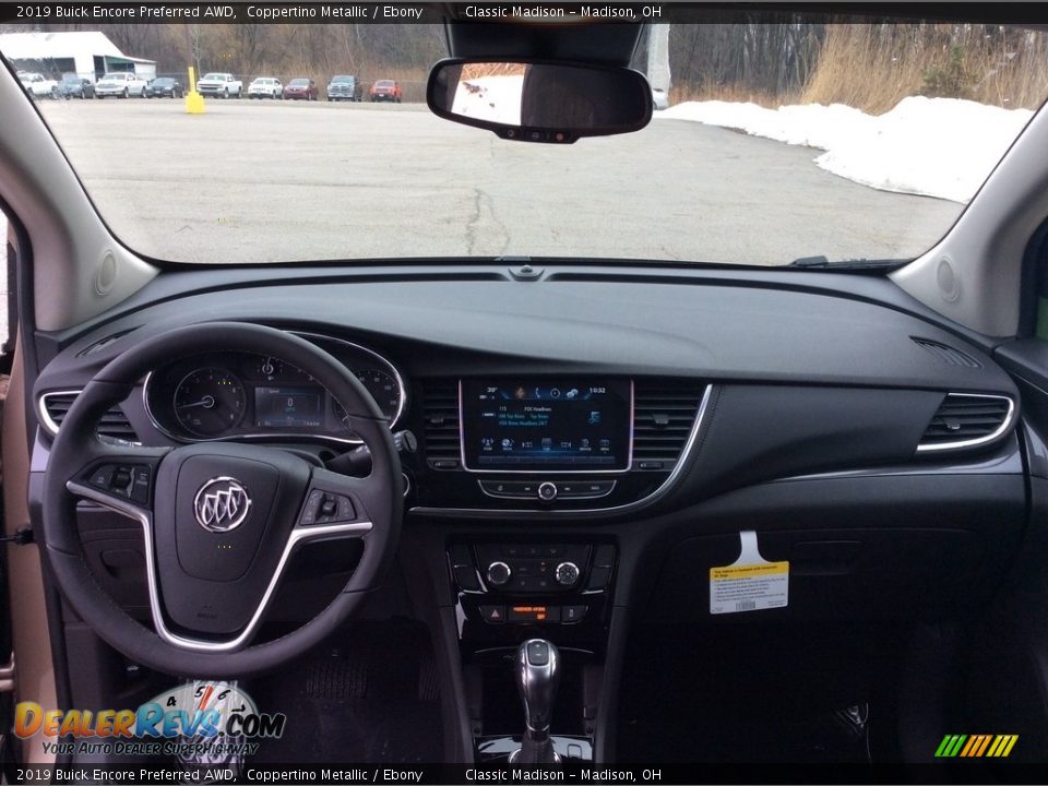 2019 Buick Encore Preferred AWD Coppertino Metallic / Ebony Photo #11