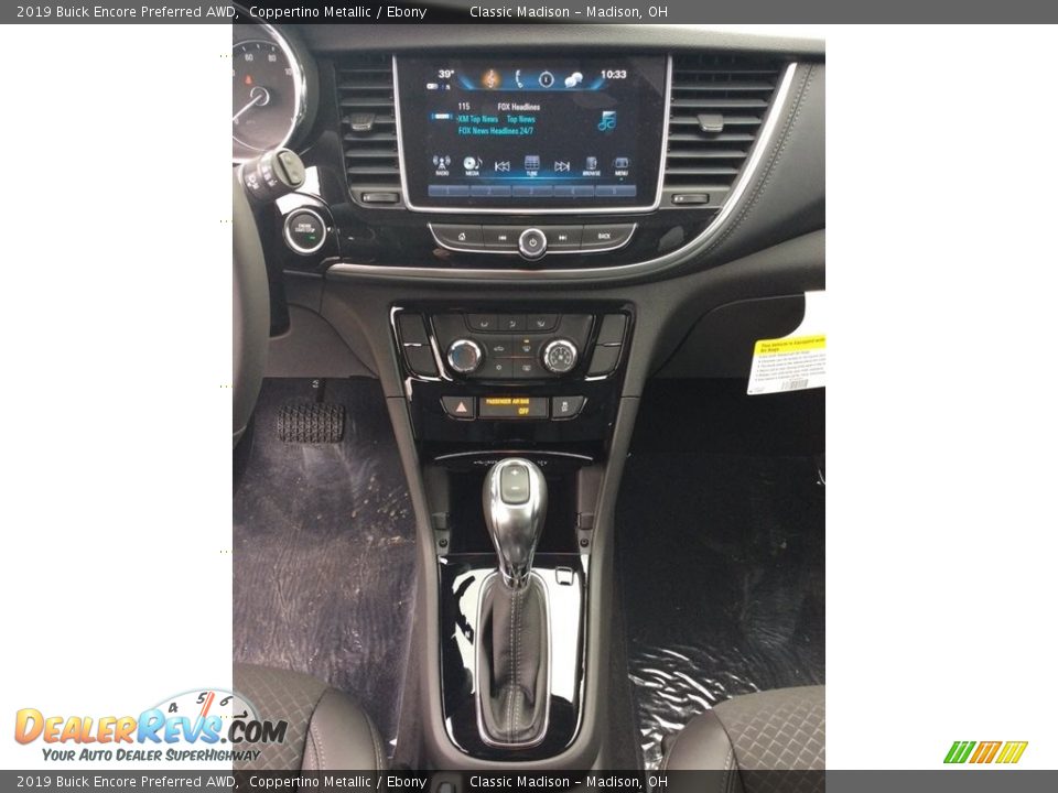 2019 Buick Encore Preferred AWD Coppertino Metallic / Ebony Photo #13
