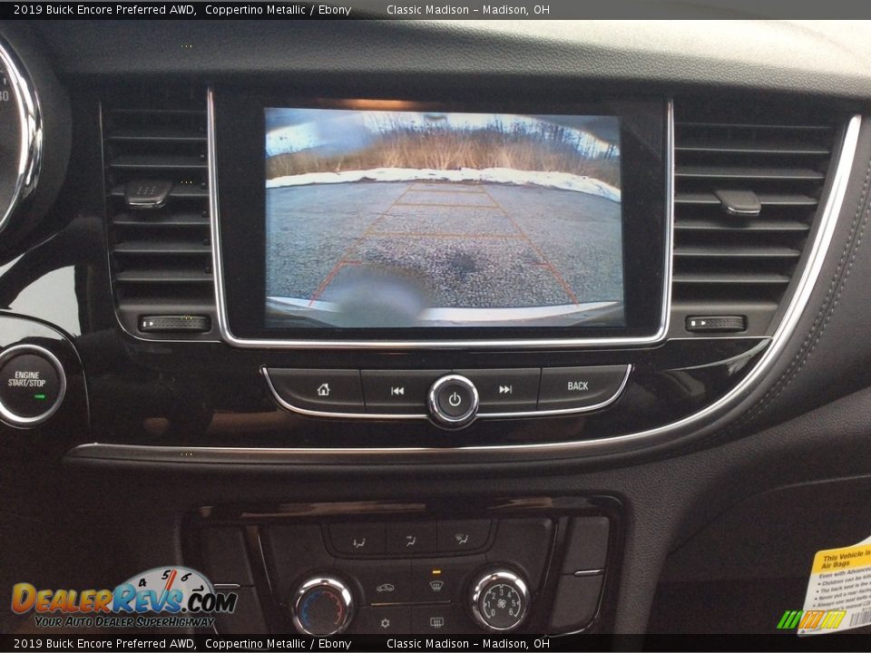 2019 Buick Encore Preferred AWD Coppertino Metallic / Ebony Photo #14