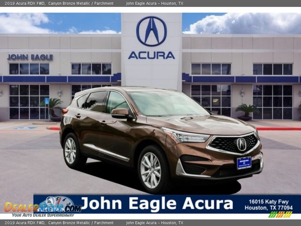 2019 Acura RDX FWD Canyon Bronze Metallic / Parchment Photo #1