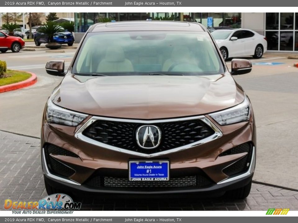 2019 Acura RDX FWD Canyon Bronze Metallic / Parchment Photo #2