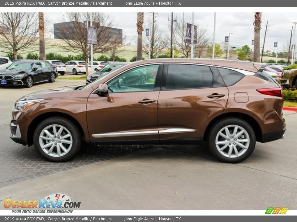 2019 Acura RDX FWD Canyon Bronze Metallic / Parchment Photo #4