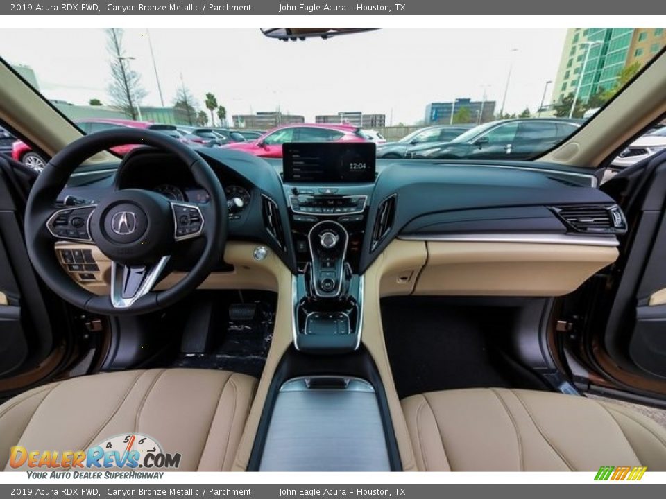 2019 Acura RDX FWD Canyon Bronze Metallic / Parchment Photo #9