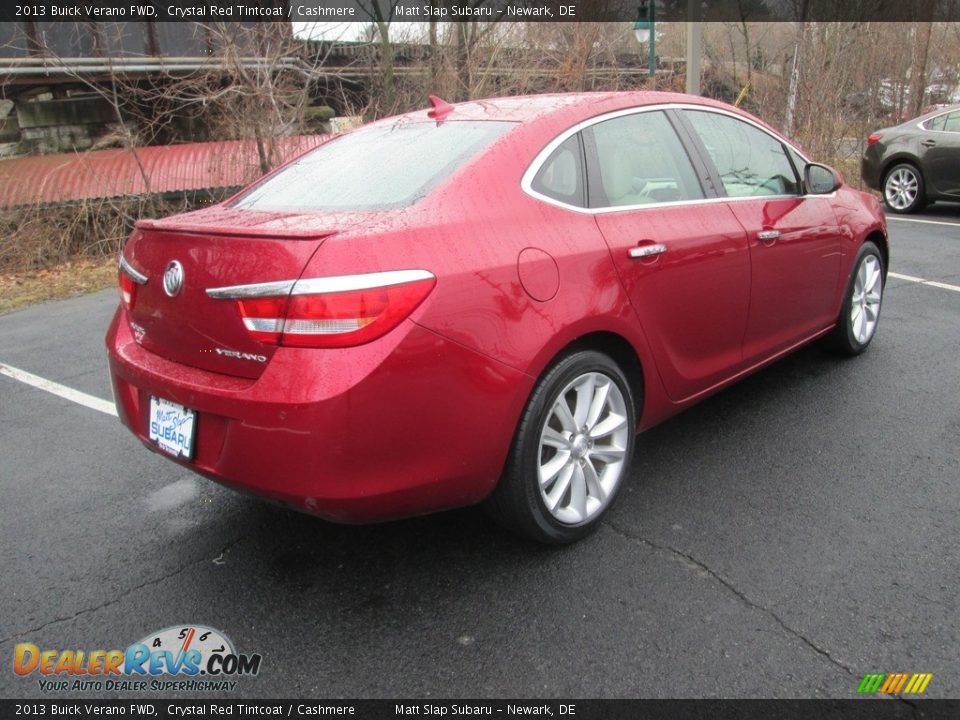 2013 Buick Verano FWD Crystal Red Tintcoat / Cashmere Photo #6