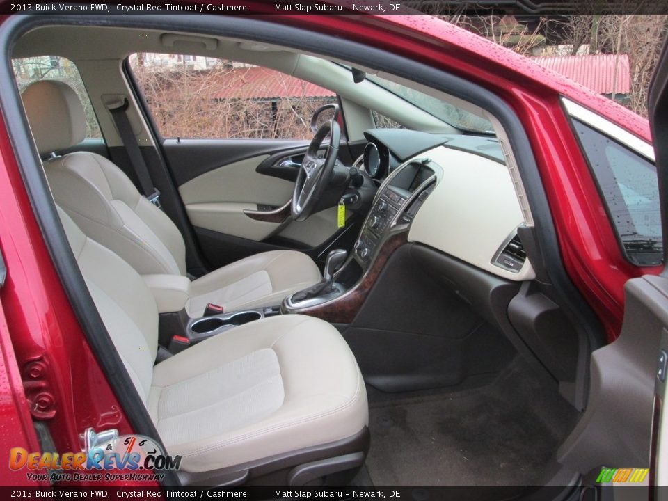 2013 Buick Verano FWD Crystal Red Tintcoat / Cashmere Photo #17
