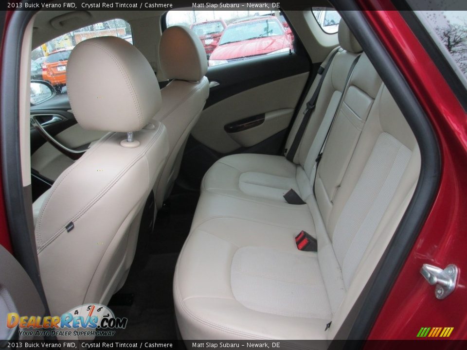 2013 Buick Verano FWD Crystal Red Tintcoat / Cashmere Photo #20