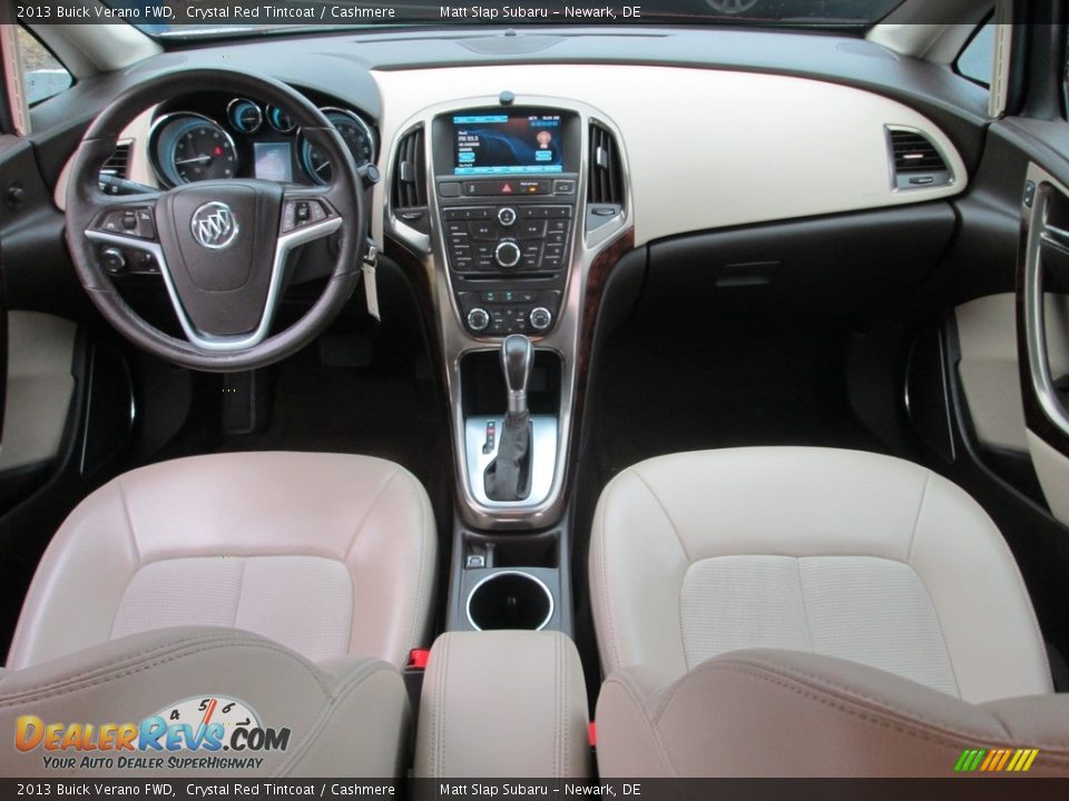 2013 Buick Verano FWD Crystal Red Tintcoat / Cashmere Photo #23