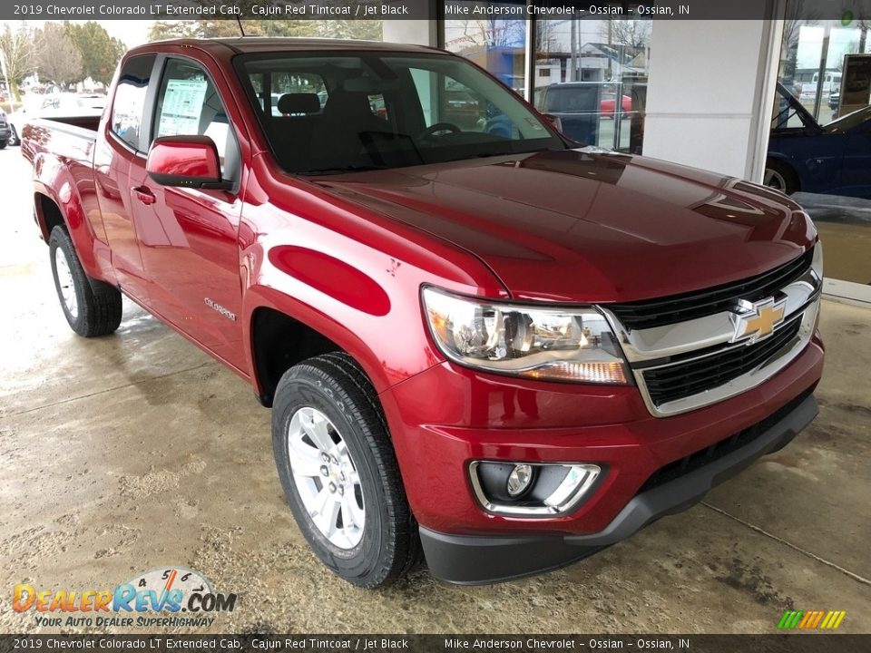 2019 Chevrolet Colorado LT Extended Cab Cajun Red Tintcoat / Jet Black Photo #11