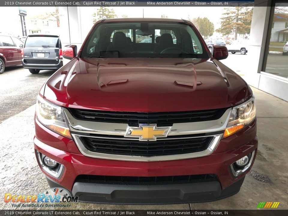 2019 Chevrolet Colorado LT Extended Cab Cajun Red Tintcoat / Jet Black Photo #12